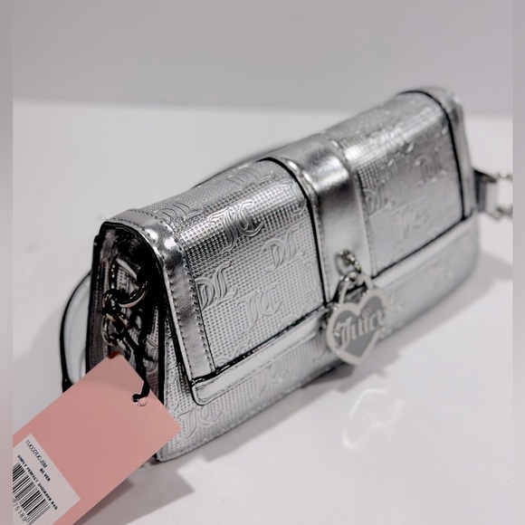 Juicy Couture Silver Simply Perfect Shoulder Bag - Picture 5 of 14